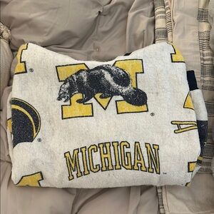 University of Michigan Vintage Handmade Hoodie